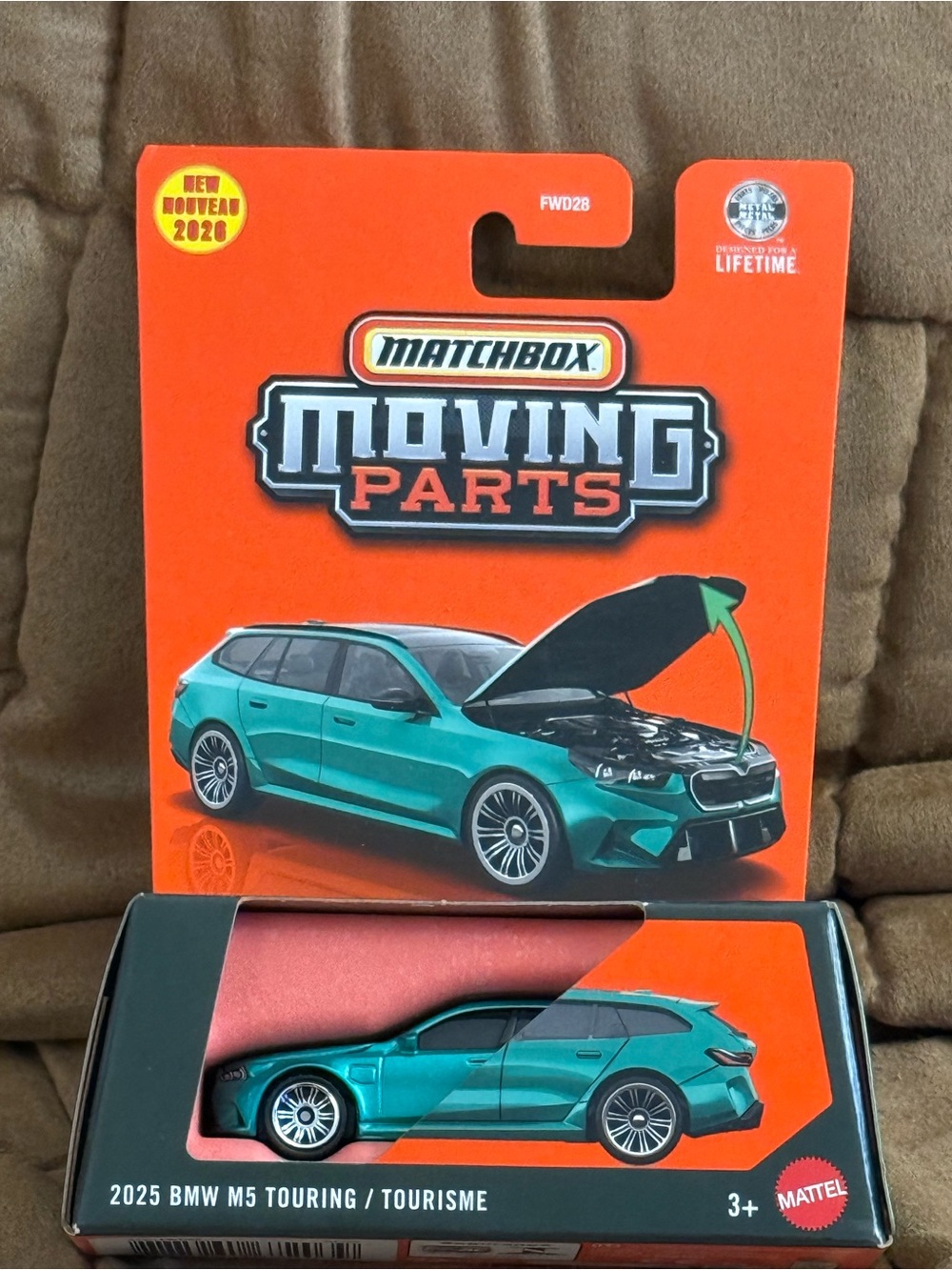 Matchbox Match 2025 BMW M5 Touring Die-Cast Car in Teal